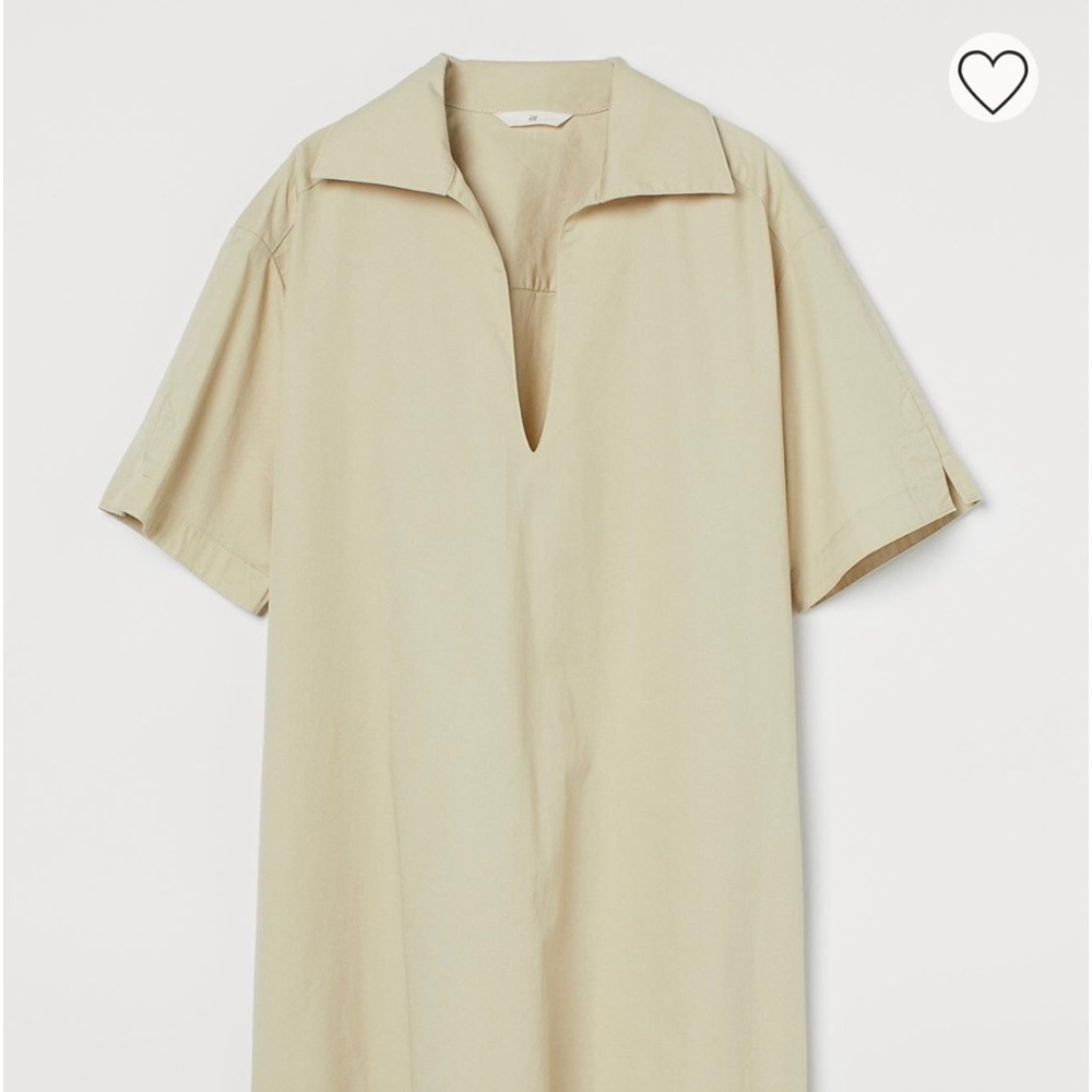 ◾️H&M Wide Collar Dress